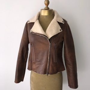 Vegan Fur Lined Jacket